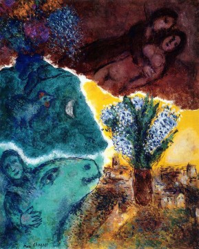 Dawn Zeitgenosse Marc Chagall Ölgemälde